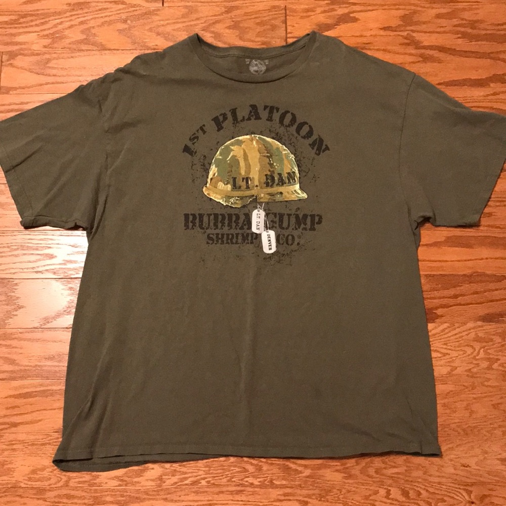 Men’s 2X tee Bubba Gump Lt. Dan Denver